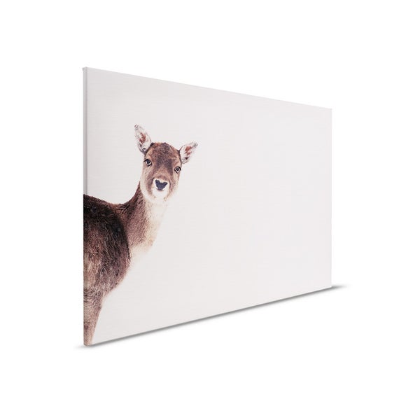 Leinwandbild mit Reh