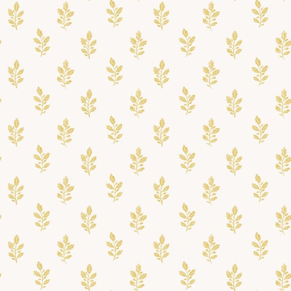 Borastapeter Tapete Blumen Gelb - 53 cm x 10.05 m - 662637