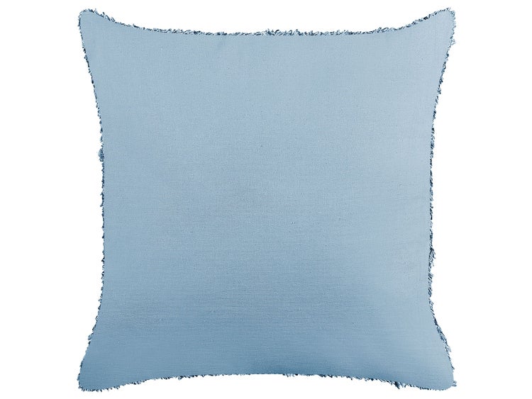 Dekokissen 2er Set RHOEO Baumwolle 45 x 45 cm Blau