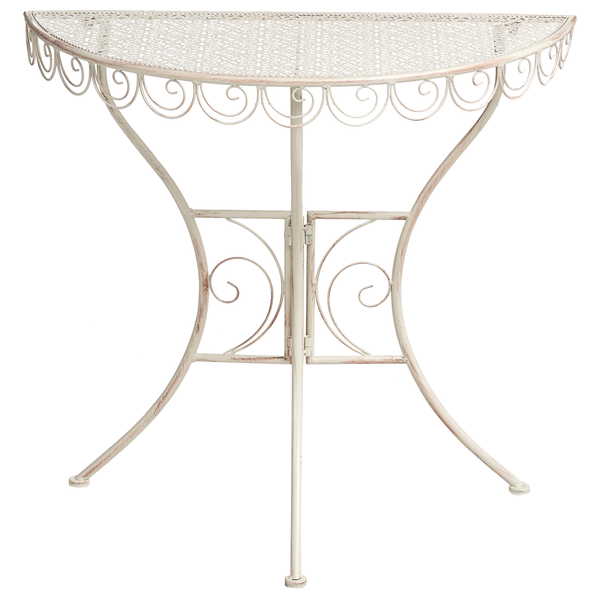 Bistro Set JUINA Metall Hellbeige