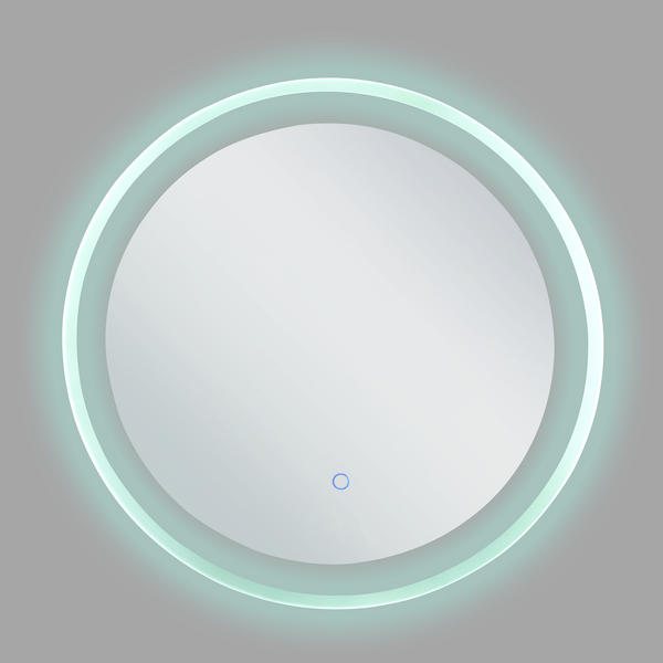 Runder Spiegel mit LED-Beleuchtung