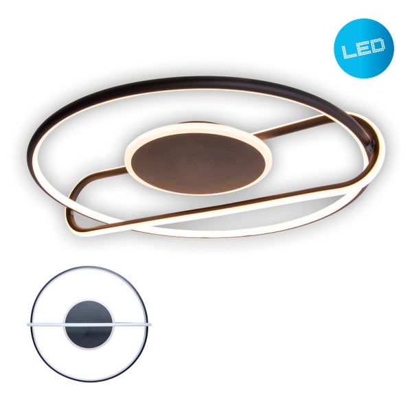 LED Deckenleuchte mit abstraktem Design