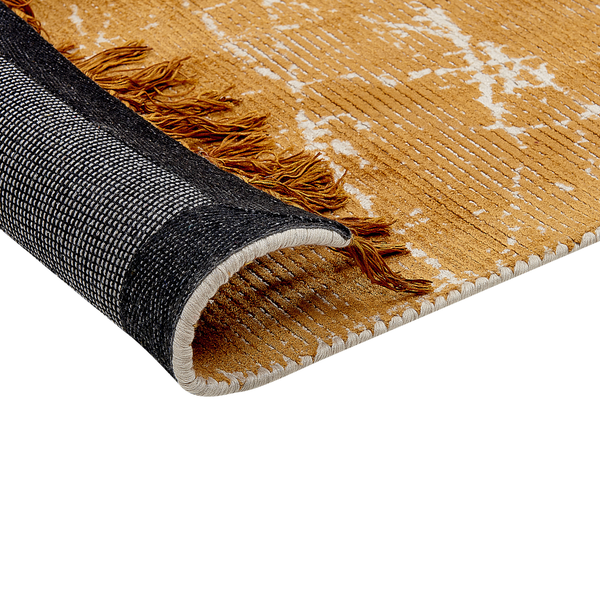 Teppich HANLI Orange 160 x 230 cm Viskose