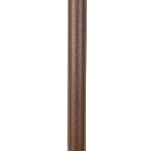 Moderner Außenpfosten rostbraun 100 cm IP44 verstellbar - Ciara