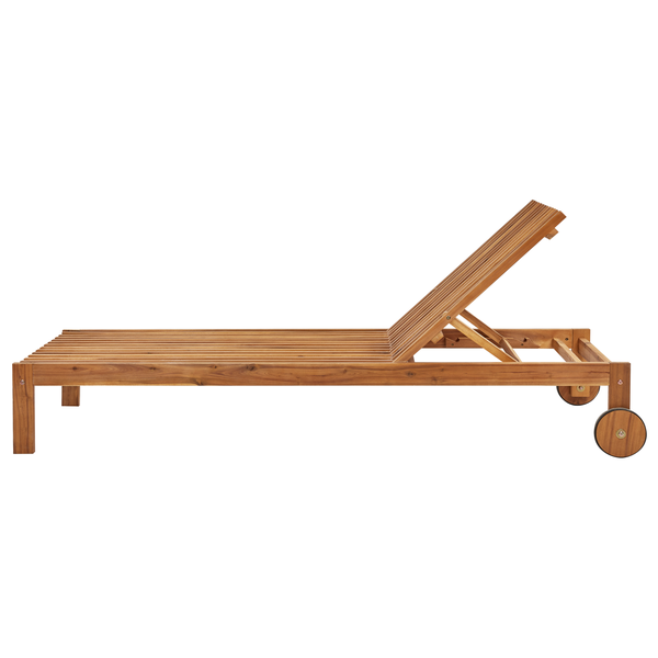 Sonnenliege BELLANO Akazienholz Braun