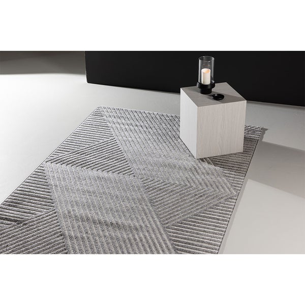 Aron Teppich 200x290 cm grau. 200 X 290 X 2 cm