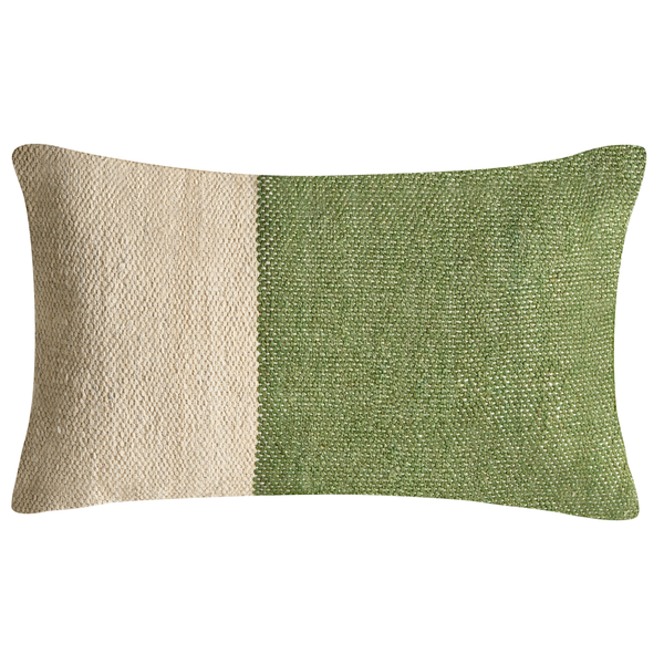 Dekokissen, zweifarbig