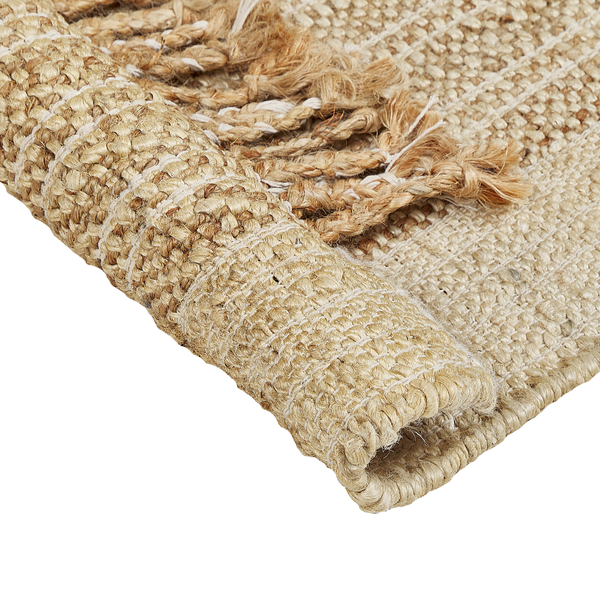 Teppich ORTAOBA Beige 160 x 230 cm Jute