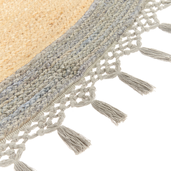 Teppich MARTS Grau ø 200 cm Jute