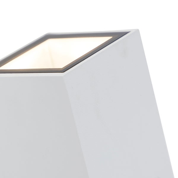 Moderne Wandleuchte weiß GU10 AR70 IP54 - Baleno II