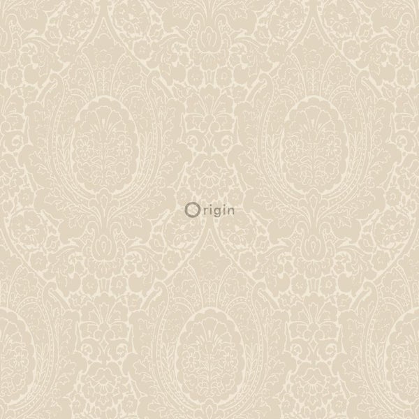 Origin Wallcoverings Tapete Ornamente Sandbeige - 53 cm x 10.05 m - 345426