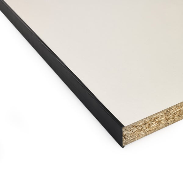 Dekorspanplatte mit Kante