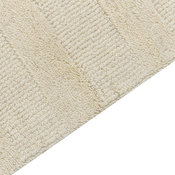 Teppich MASTUNG Beige 160 x 230 cm Wolle