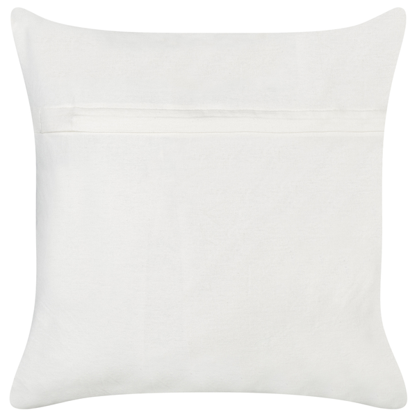 Dekokissen 2er Set CADETIA Baumwolle 45 x 45 cm Weiß Ohne Muster