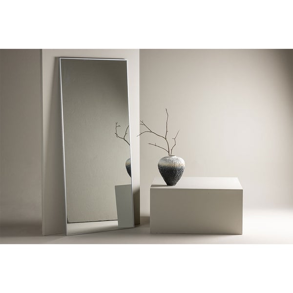 Orlando Spiegel Boden und Wand 85x190 cm silberfarben. 85 X 3 X 190 cm