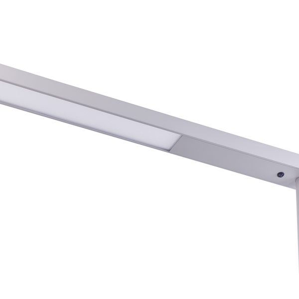 LED Stehlampe PERSEUS Metall Silber