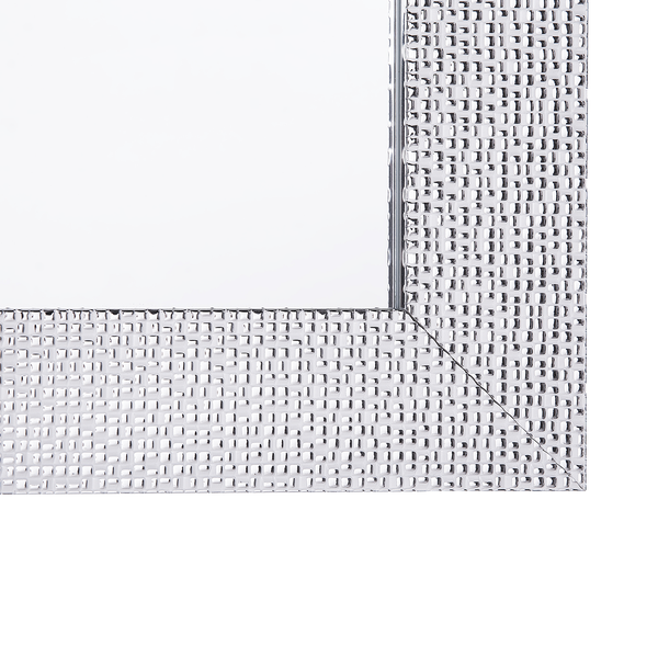 Wandspiegel MERVENT 61 cm 91 cm Silber