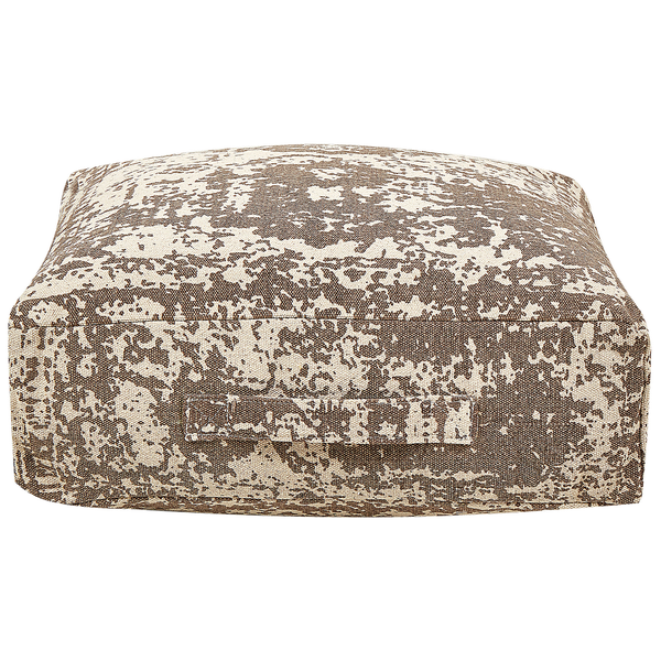 Pouf SHASA Baumwolle Beige 50 cm 50 cm 20 cm