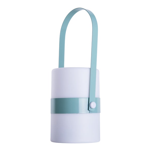 LED Dekoleuchte Neo mint, Deko, Tischlampe aus Metall und Kunststoff, grün, mit fest verbauten LEDs, für Esszimmer, Wohnzimmer, Balkon und Terrasse, 28 cm hoch