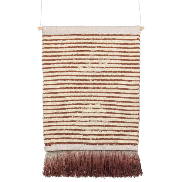 Wandbehang SABO Baumwolle 75 cm Beige