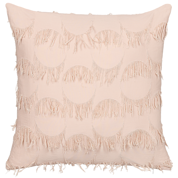 Dekokissen 2er Set AGASTACHE 45 x 45 cm Rosa Geometrisches Muster
