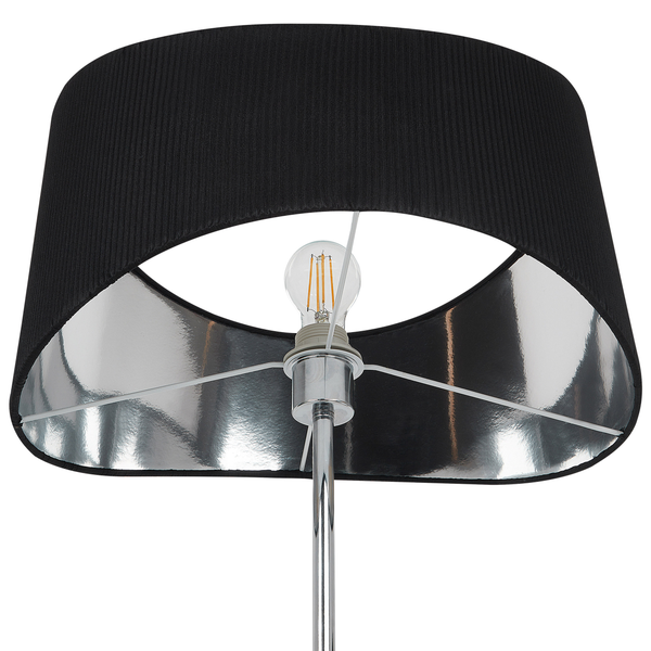 Stehlampe CALVILLO Metall Silber