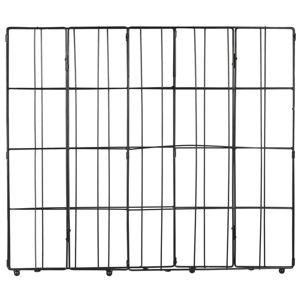 Draht-Wäschekorb mit Deckel, Maße 60 Zentimeter Höhe, 40 Zentimeter Breite, 30 Zentimeter Tiefe, Abweichung plus minus 2 Zentimeter.