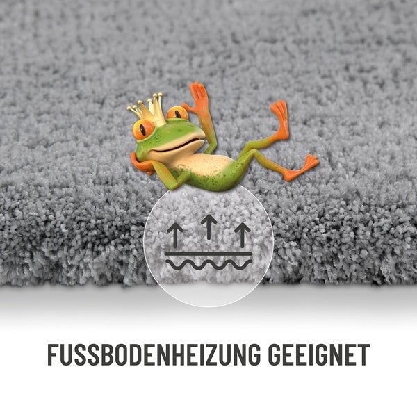 Teppich für Fußbodenheizung geeignet.