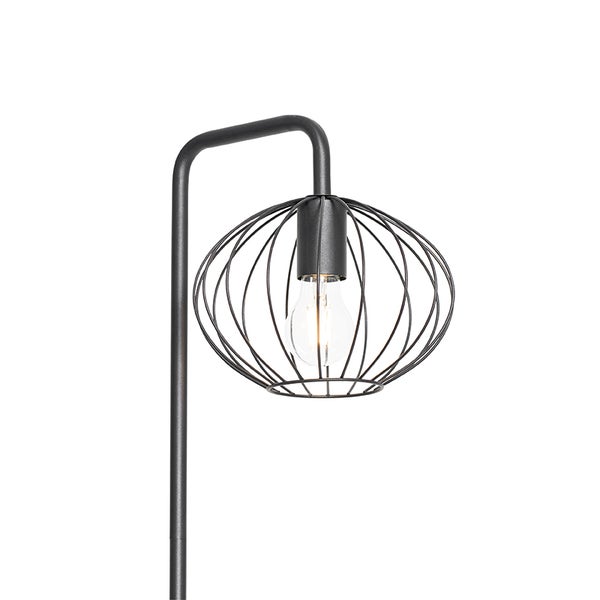 Design-Stehlampe schwarz 23 cm - Margarita