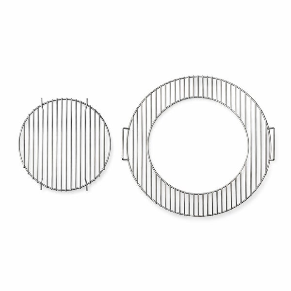 Zwei Grillroste aus Metall
