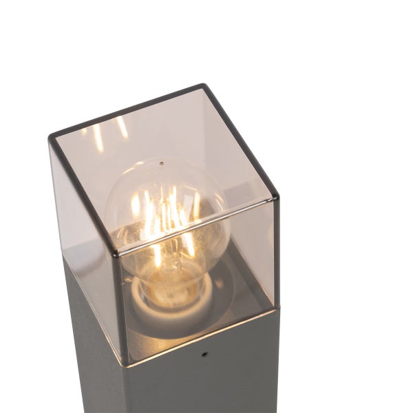 Moderne stehende Außenleuchte 50 cm dunkelgrau IP44 - Dänemark