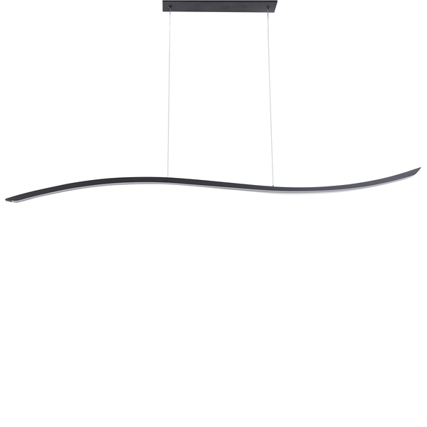 LED Hängeleuchte CALAO Metall Schwarz