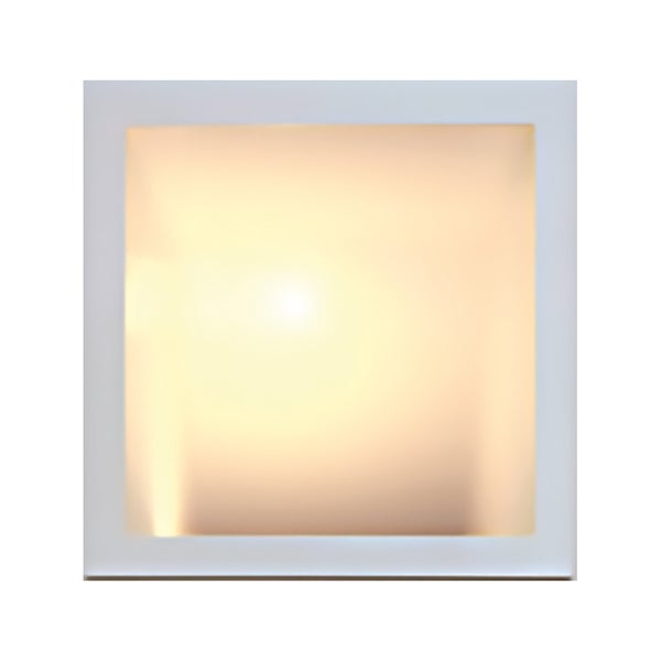 Quadratische LED Einbauleuchte für die Wand oder Decke