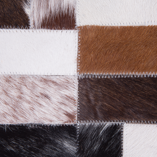 Teppich CESME Bunt 80 x 150 cm Echtleder