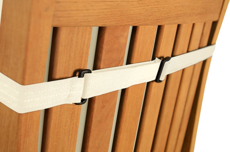 Liegenauflage Auflage für Sonnenliege altweiß creme beige premium waschbar Made in Germany