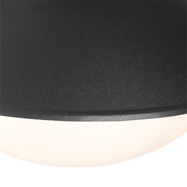 Moderne Außenwandleuchte schwarz IP44 - Marcel