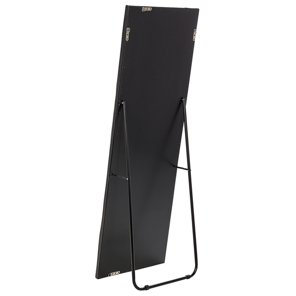 Standspiegel ANSOUIS 150 cm Kunstleder Schwarz