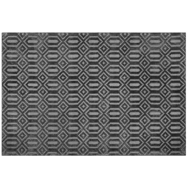 Teppich ADATEPE Dunkelgrau 160 x 230 cm Viskose