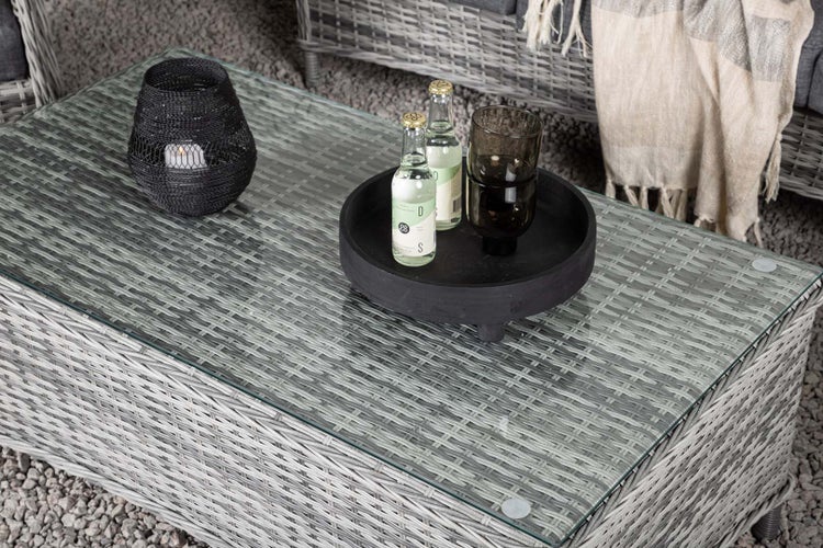Vikelund Lounge-Set 4 Teile grau. 63 X 112 X 45 cm