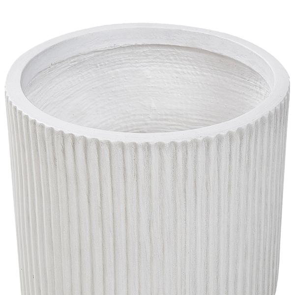 Blumenkübel DARIA 24 cm Cremeweiß