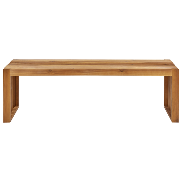 Gartenbänke 2er Set SULZANO 150 cm Akazienholz Braun