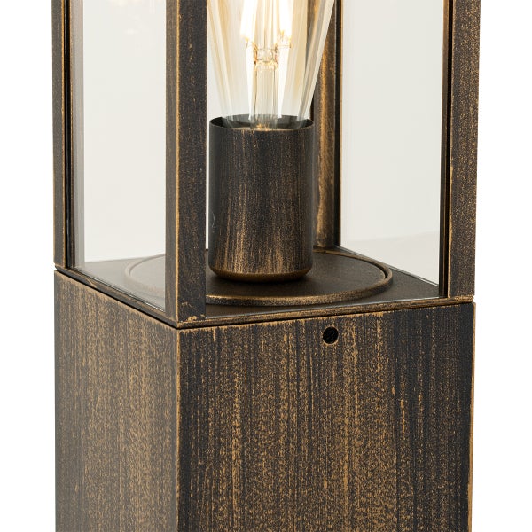 Vintage Steh-Außenleuchte antikgold 80 cm IP44 - Charlois