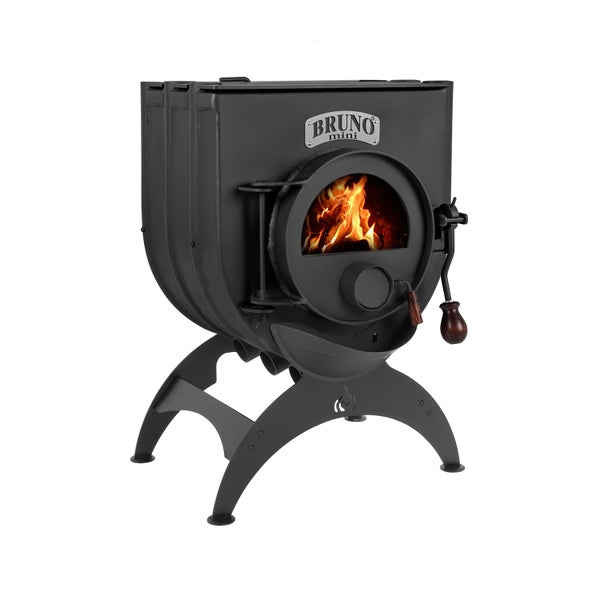 Bruno Mini Kaminofen mit Flammen