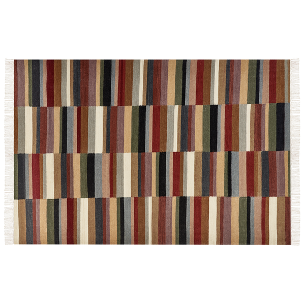 Teppich MUSALER Bunt 200 x 300 cm Wolle Kelim