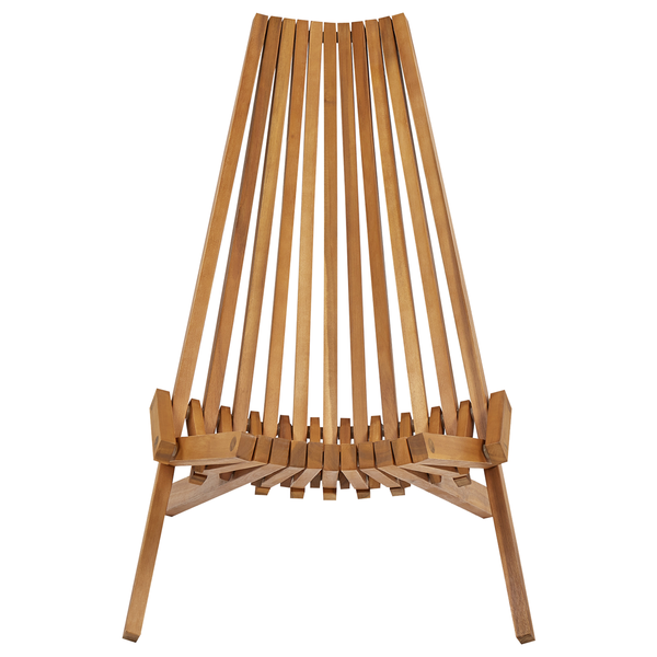 Gartenstuhl 2er Set BELLANO Akazienholz Braun