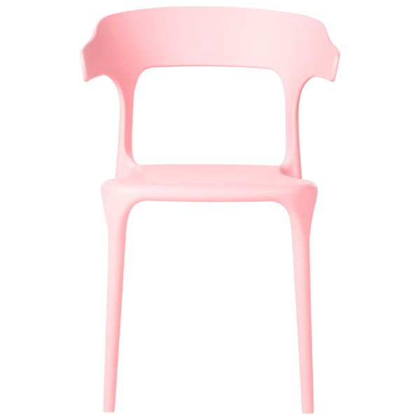 Gartenstuhl 4er Set GUBBIO Rosa