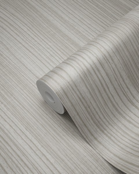 Origin Wallcoverings Tapete Streifenmuster Hellbraun - 53 cm x 10.05 m - 347350