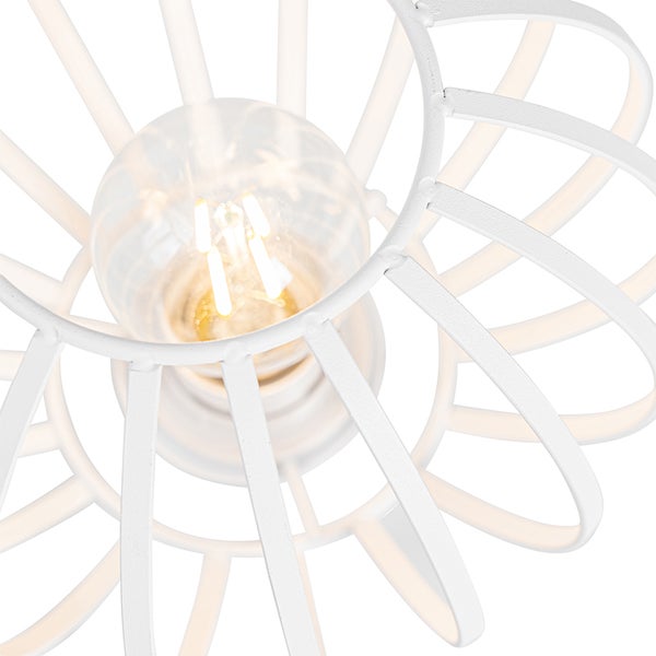 Design-Tischlampe weiß - Johanna