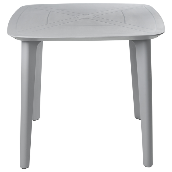 Gartentisch SORICO 86 cm 86 cm Grau