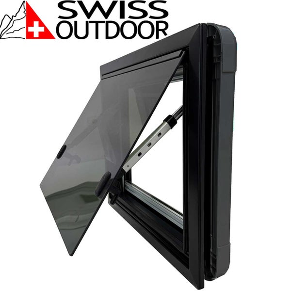 Camper Fenster 900x500 ECKIG BK
